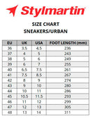 Stylmartin-Sneakers-Size-Chart