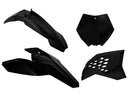 PLASTICS KIT RTECH 4 PIECE BLACK KTM EXC SX EXC-F SX-F