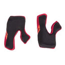The Alpinestars Cheek Pad Kit S-M10/S-M8 Black by Crown Kiwi Enterprises Limited boasts a textured surface and distinctive angular shapes, engineered for quick-dry performance—perfect for sports and physical activities.