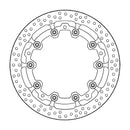 BRAKE DISC FRONT LEFT MOTO MASTER HALO 320MM FLOATING KTM RC 125 200 390 22-ON