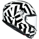 AGV K6 SECRET [BLACK/WHITE]