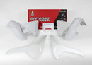 PLASTICS KIT RTECH 5 PIECE WHITE HUSQVARNA FE TE TX