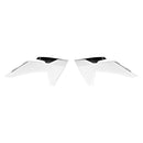 RADIATOR SHROUDS RTECH WHITE BLACK KTM 50SX 24-ON