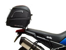 The Ventura EVO-12 Bike-Pack Kit for the Aprilia Tuareg 660 (22 - >) includes a sleek pack, durable Evo-Rack, and L-bracket with screws for easy installation, ensuring secure storage and convenient access on your bike journeys.