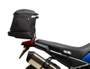 The Ventura EVO-12 Bike-Pack Kit for the Aprilia Tuareg 660 (22 - >) includes a sleek pack, durable Evo-Rack, and L-bracket with screws for easy installation, ensuring secure storage and convenient access on your bike journeys.
