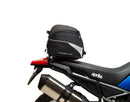 The Ventura EVO-12 Bike-Pack Kit for the Aprilia Tuareg 660 (22 - >) includes a sleek pack, durable Evo-Rack, and L-bracket with screws for easy installation, ensuring secure storage and convenient access on your bike journeys.