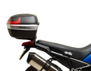 The Ventura EVO-12 Bike-Pack Kit for the Aprilia Tuareg 660 (22 - >) includes a sleek pack, durable Evo-Rack, and L-bracket with screws for easy installation, ensuring secure storage and convenient access on your bike journeys.