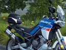 The Ventura EVO-12 Bike-Pack Kit for the Aprilia Tuareg 660 (22 - >) includes a sleek pack, durable Evo-Rack, and L-bracket with screws for easy installation, ensuring secure storage and convenient access on your bike journeys.