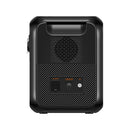 The BLUETTI AC180P Home & Portable Power Station features a stylish black and orange design with a digital display, dual AC outlets, and rapid charging capabilities. It has an impressive 1440Wh capacity and delivers an 1800W power output, with the BLUETTI brand name proudly displayed on the front.