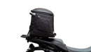 The Ventura Bike-Pack Kit for BMW R 1300 GS, Trophy, Triple, Tramuntana (24 - >) includes an EVO-12 pack, Evo-Rack top-box rack mounted on a motorcycle, and an L-Bracket image with screws. Each item is labeled below its image.