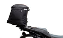 The Ventura Bike-Pack Kit for BMW R 1300 GS, Trophy, Triple, Tramuntana (24 - >) includes an EVO-12 pack, Evo-Rack top-box rack mounted on a motorcycle, and an L-Bracket image with screws. Each item is labeled below its image.