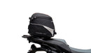 The Ventura Bike-Pack Kit for BMW R 1300 GS, Trophy, Triple, Tramuntana (24 - >) includes an EVO-12 pack, Evo-Rack top-box rack mounted on a motorcycle, and an L-Bracket image with screws. Each item is labeled below its image.