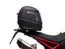 The Ventura EVO-12 Bike-Pack Kit for BMW F 900 GS, F 900 GS Trophy (24 - >) includes a black EVO-12 Pack, black Evo-Rack mounted on your bike, and an L-Bracket with screws. Items feature bold red tags and are Sport-Rack compatible.
