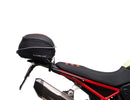 The Ventura EVO-12 Bike-Pack Kit for BMW F 900 GS, F 900 GS Trophy (24 - >) includes a black EVO-12 Pack, black Evo-Rack mounted on your bike, and an L-Bracket with screws. Items feature bold red tags and are Sport-Rack compatible.
