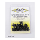 BOLT M7 NYLON PUSH/PRY RIVETS - 2005-7RIV(Pkt of 10) REPLEN
