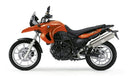 The Ventura EVO-12 Bike-Pack Kit for the BMW G 650 GS Sertão (2012) includes a sleek black bag labeled "EVO-12 PACK," the versatile "EVO-RACK," and an L-bracket for easy installation.