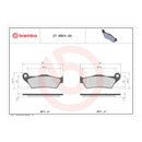Brembo Prime Sinter Front Brake Pads 07BB04SA