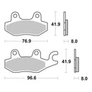 Brembo Prime Sinter Front Brake Pads 07YA22SA