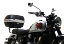 Image showing three components of the Ventura EVO-12 Bike-Pack Kit for BSA Goldstar 650 (22 – >): an EVO-12 black bag, EVO-Rack rear bike rack, and a generic L-Bracket image. Perfect for Adjustable Pack-Rack or Top-Box Rack setups.