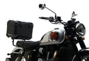 Image showing three components of the Ventura EVO-12 Bike-Pack Kit for BSA Goldstar 650 (22 – >): an EVO-12 black bag, EVO-Rack rear bike rack, and a generic L-Bracket image. Perfect for Adjustable Pack-Rack or Top-Box Rack setups.