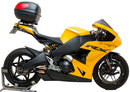 A collage of the EBR 1190 RX (14-15) Bike-Pack Kit by Ventura displays the Evo-Rack on a motorcycle and an Adjustable Pack-Rack. The kit includes an EVO-12 pack, L-Bracket, and small parts with a "generic image" label.