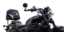 The Ventura CF Moto 450 CL-C (24 - >) Bike-Pack Kit includes a black zippered EVO-12 Pack, sturdy EVO-Rack, and L-Bracket pannier support for secure, organized motorcycle storage.