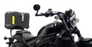 The Ventura CF Moto 450 CL-C (24 - >) Bike-Pack Kit includes a black zippered EVO-12 Pack, sturdy EVO-Rack, and L-Bracket pannier support for secure, organized motorcycle storage.