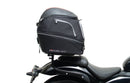 The Ventura CF Moto 450 CL-C (24 - >) Bike-Pack Kit includes a black zippered EVO-12 Pack, sturdy EVO-Rack, and L-Bracket pannier support for secure, organized motorcycle storage.