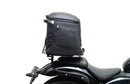 The Ventura CF Moto 450 CL-C (24 - >) Bike-Pack Kit includes a black zippered EVO-12 Pack, sturdy EVO-Rack, and L-Bracket pannier support for secure, organized motorcycle storage.