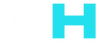 The image features the bold letters "C" in white and "H" in light blue against a black background.