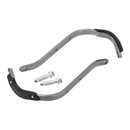 Zeta Pro Armor Bended Hand Guard - Titanium Colour