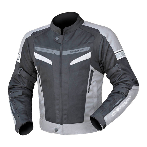 Dririder Air-Ride Jacket Silver Black – City Honda Manawatu