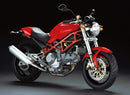 The Ventura EVO-12 Bike-Pack Kit for Ducati 620ie Monster (02-06) includes a black pack, Evo-Rack adjustable rack for motorcycle mounting, and L-Bracket set with screws—each item clearly labeled.