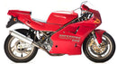 The Ducati 888 Strada (1993) EVO-12 Bike-Pack Kit by Ventura features the EVO-12 Pack, an Adjustable Pack-Rack for flexible transport, and mounting brackets with screws called 'L-Bracket Generic Image', all presented on a clean white background.