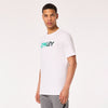 Oakley Mens T-shirt Rings 2XL - White