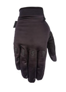 The FIST BLACKOUT GLOVE features a minimal design with "FIST" in raised letters across the knuckles. Shown on a white background, the glove’s palm faces away and the thumb is slightly bent.