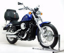 Image showing a Ventura EVO-12 Bike-Pack Kit for Honda VT 750 Shadow RS (12-15), featuring an EVO-12 pack, Evo-Rack Top-Box Rack, and L-Bracket with screws—all clearly labeled on a white background.