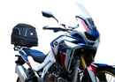 The Ventura EVO-12 Bike-Pack Kit for Honda CRF 1100 Africa Twin (20->) includes a black EVO-12 pack, Evo-Rack, and L-bracket with screws. Each item is labeled and displayed on a white background.