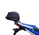 The Ventura EVO-12 Bike-Pack Kit for Honda CRF 1100 Africa Twin (20->) includes a black EVO-12 pack, Evo-Rack, and L-bracket with screws. Each item is labeled and displayed on a white background.