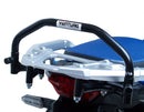 The Ventura EVO-12 Bike-Pack Kit for Honda CRF 1100 Africa Twin (20->) includes a black EVO-12 pack, Evo-Rack, and L-bracket with screws. Each item is labeled and displayed on a white background.