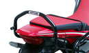 Image of the Ventura Bike-Pack Kit for Honda CRF 1100 L Africa-Twin/DCT (20-21) featuring a sleek black EVO-12 Pack, a sturdy metal Evo-Rack with mounting brackets, and an L-Bracket with screws, all elegantly presented in this image.