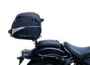 The image showcases the Ventura EVO-12 Bike-Pack Kit for the Honda CMX 1100 Rebel (2021 - >), including the black EVO-12 Pack with logo, an Adjustable Pack-Rack for flexibility, and an L-Bracket with screws.