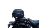 The image showcases the Ventura EVO-12 Bike-Pack Kit for the Honda CMX 1100 Rebel (2021 - >), including the black EVO-12 Pack with logo, an Adjustable Pack-Rack for flexibility, and an L-Bracket with screws.