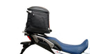 Image displaying the Ventura EVO-12 Bike-Pack Kit for Honda XL 750 Transalp (23->), featuring the EVO-12 pack, Evo-Rack, and an L-bracket with screws. Each labeled component is shown separately against a white background.