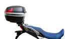 Image displaying the Ventura EVO-12 Bike-Pack Kit for Honda XL 750 Transalp (23->), featuring the EVO-12 pack, Evo-Rack, and an L-bracket with screws. Each labeled component is shown separately against a white background.