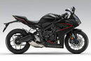 Ventura EVO-12 Bike-Pack Kit for Honda CBR 650R (24 ->) includes a black EVO-12 pack bag, Adjustable Pack-Rack for bike mounting, and a labeled image of the L-Bracket with included screws and metal parts.
