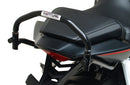 Ventura EVO-12 Bike-Pack Kit for Honda CBR 650R (24 ->) includes a black EVO-12 pack bag, Adjustable Pack-Rack for bike mounting, and a labeled image of the L-Bracket with included screws and metal parts.
