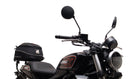 Ventura Harley Davidson X 350 (24 ->) EVO-12 Bike-Pack Kit includes the Evo-Rack, an EVO-12 pack, and a black L-bracket with screws—ideal for your Adjustable Pack-Rack or Top-Box Rack. All items are clearly labeled in the images.