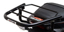Ventura Harley Davidson X 350 (24 ->) EVO-12 Bike-Pack Kit includes the Evo-Rack, an EVO-12 pack, and a black L-bracket with screws—ideal for your Adjustable Pack-Rack or Top-Box Rack. All items are clearly labeled in the images.