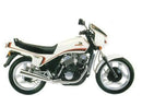 Image showing the Ventura EVO-12 Bike-Pack Kit for Honda NV 400 SP, featuring the EVO-12 Pack bag, Evo-Rack for bike mounting, and a generic L-Bracket with screws for easy installation.